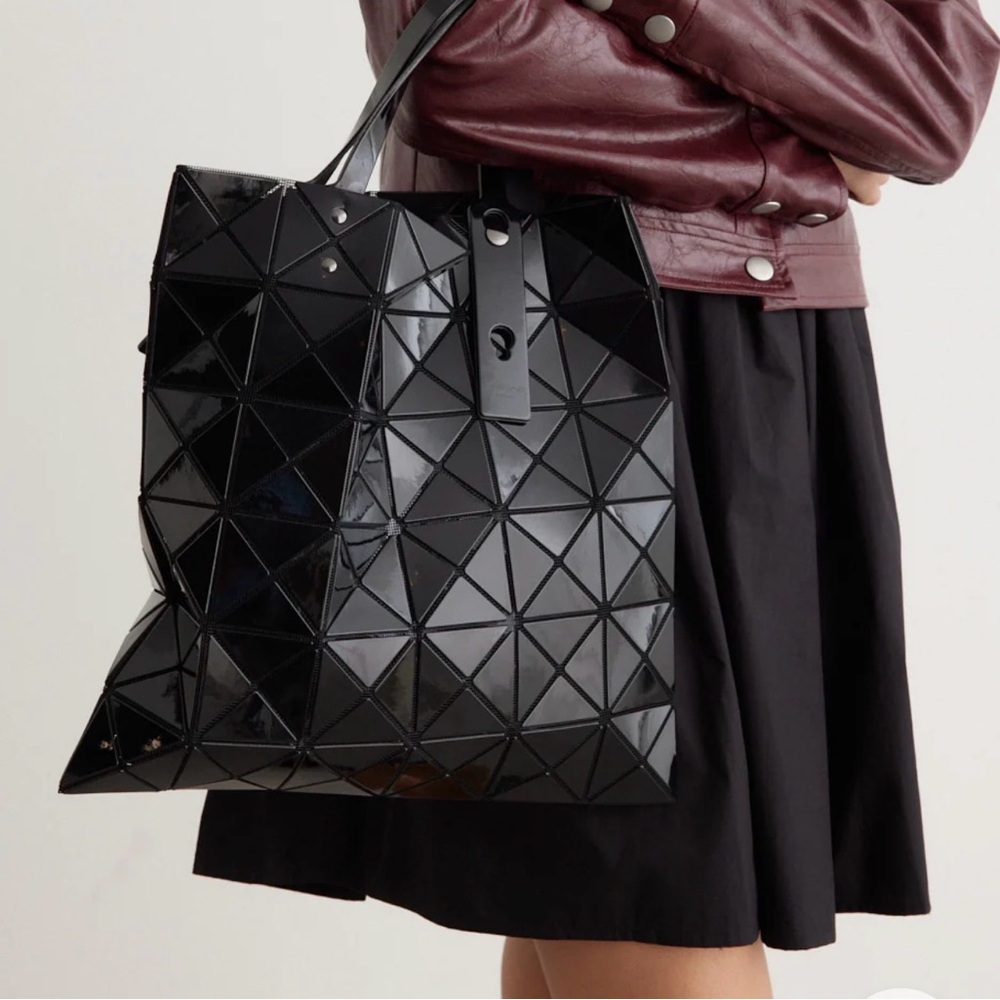 Issey Miyake Bao Bao Lucent Matte Black Tote Bag